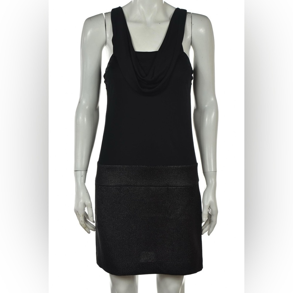 NWT Iisli LBD Black Draped Dress, Size: 2